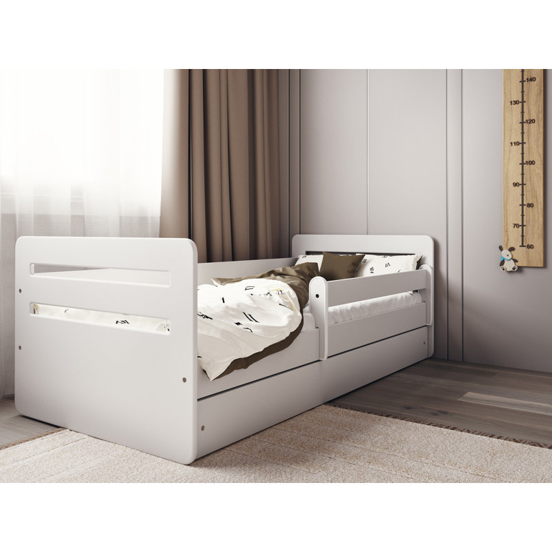 Molly Standard Panel with Storage Included, White, 80 x 180cm