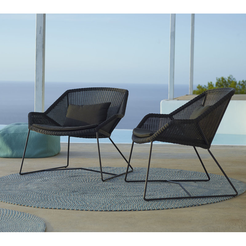 Breeze Patio Chair, Black