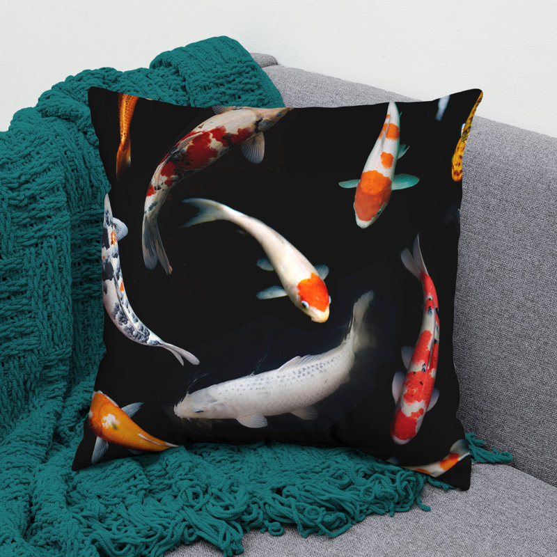 Abstract Throw Pillow