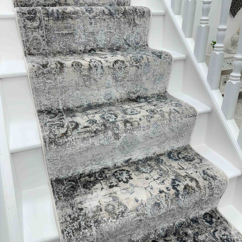 Stair Runner Abstract Area Rug, Stair Runner 66 x 600 cm