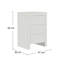 Hector 47cm W Bedside Table