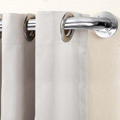 Akzel Adjustable 3cm Single Curtain Pole
