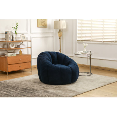 Bean Bag Chair, Bean Bag Sofa Chair With Armrests Stuffed High-Density Foam, Lazy Sofa Comfy Chairs Bean Bag Chair For Adults In Living Room,Bedroom Reading