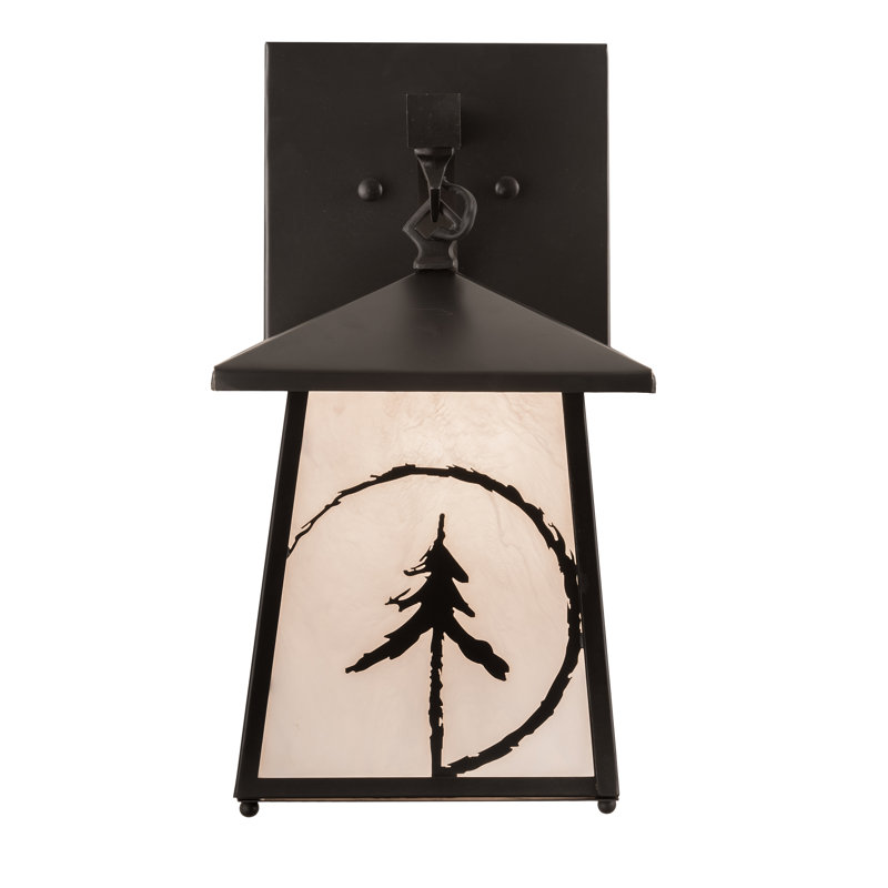 Evergreen Etch - Light Outdoor Wall Lantern