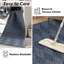 Custom Size Grey Indoor Non-Slip Runner Rug for Kitchen Hallway-1886935647