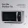Farberware Classic Countertop Microwave Oven, 1.1 Cubic Feet cu. ft., 1000 watts, with Child Lock