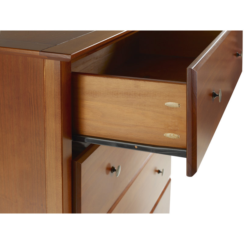 Commode 5 tiroirs Faringdon, Cerisier
