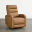 Fauteuil inclinable pivotant de 31,1 po avec rotation de 270 °, glissement en douceur et poche de rangement latérale-746749523