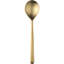 Linea Dessert Spoon - 12 Pieces - Black Gold-1482888065