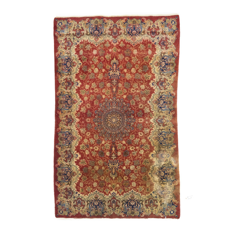 Red Traditional 4'5X7 Bakhtiari Oriental Area Rug