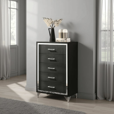 Commode de chambre à 5 tiroirs Lucia