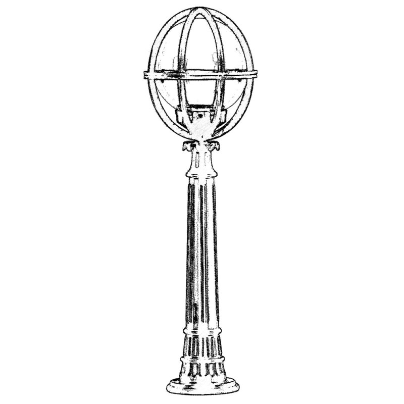 Adifaah 100cm Traditional Floor Lamp