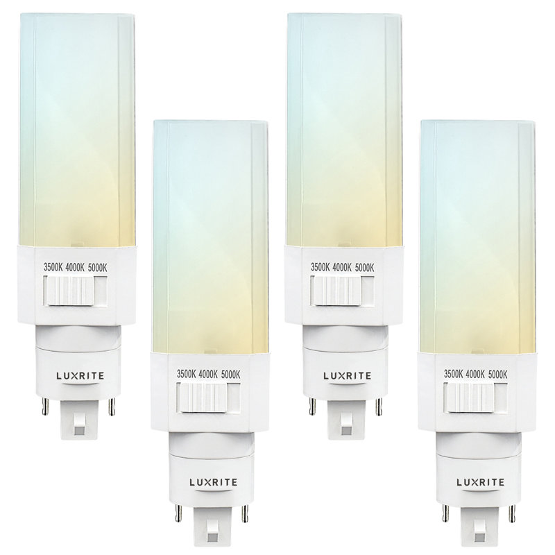 11 Watt LED Non-Dimmable Light Bulb, Color Changing Selectable CCT G24d-1 Base