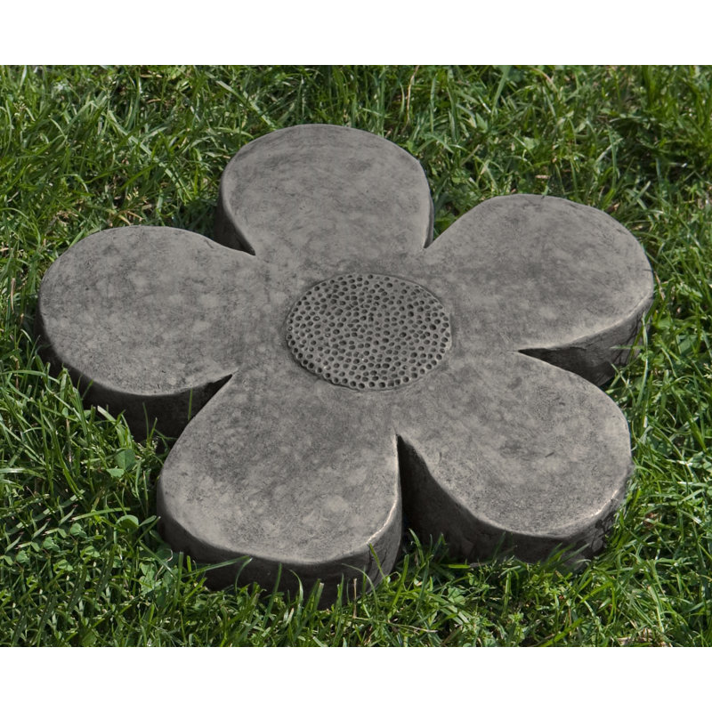 Tremplin Flower Power, H 2 po x l 12,25 po x P 12,25 po, Ferro Rustico Nuovo