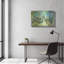  «Birds On Wire-fleurs» par Jean Plout, art mural en métal, 36 po x 24 po-2060239022