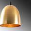 Lustre moderne doré de 44,1 po de hauteur | Corps en métal, diamètre de la plaque de base de 6,3 po | Design scandinave élégant, 1 x douille E27 (40 W maximum) | Parfait pour l'éclairage du salon, de la salle à manger et du vestibule-57342403-57342456-57342402