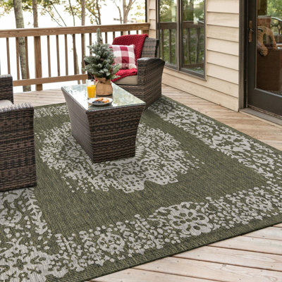 Tapis vert / gris Cowie