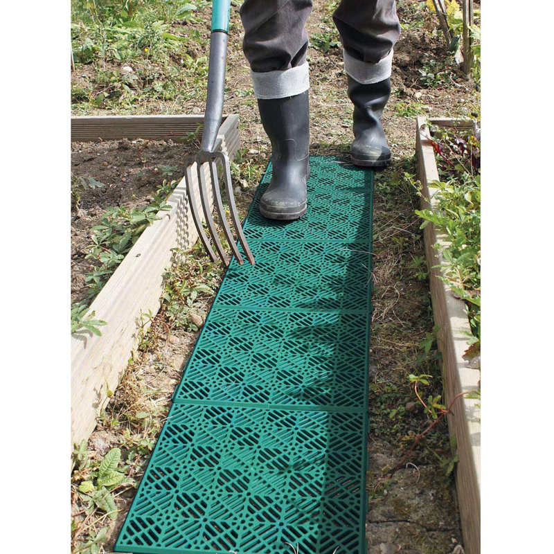 Bystrom 30x30 cm Plastic Tile, Green