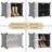 Portable Shoe Rack Organizer With Door, 48 Pairs Storage Cabinet, Adjustable Stackable Detachable Free Standing DIY Expandable 8 Tier-1529189596