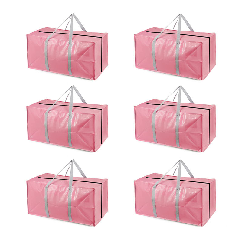 Sac de rangement en tissu Rebrilliant, 104 pintes, Rose