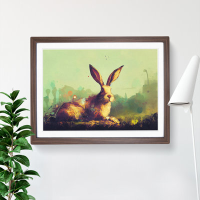 Hare Modern - Single Picture Frame Painting