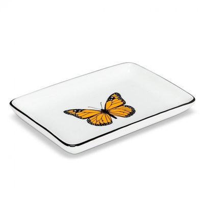 Butterfly Rectangle Plate