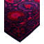 Tapis unique en laine 4 pi 3 po x 5 pi 6 po Huckstep