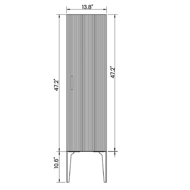 Armoire latérale de salle de bain Emilia-14S