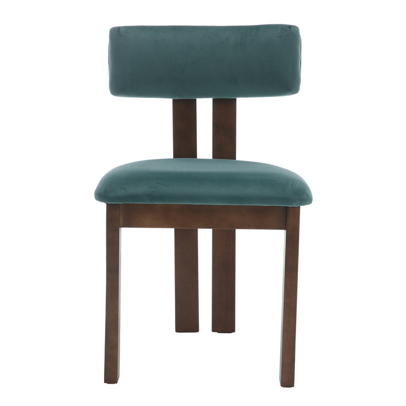 Chaise de salle à manger Janeene, Vert