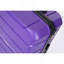 Ensemble de 3 valises à roulettes en plastique Hardshell