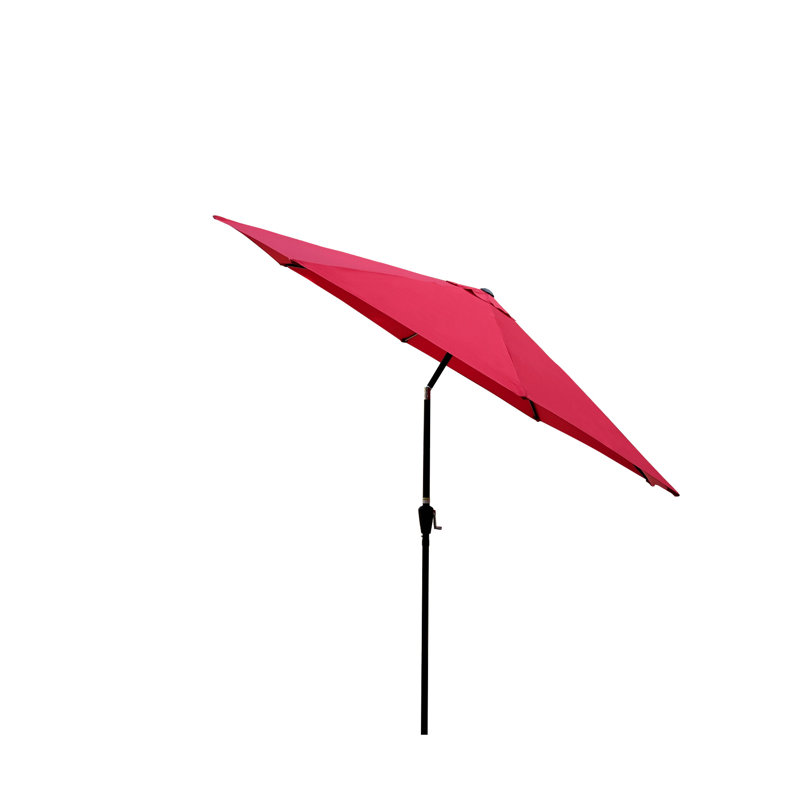 Parasol d'extérieur 10pi sans rabat - rouge