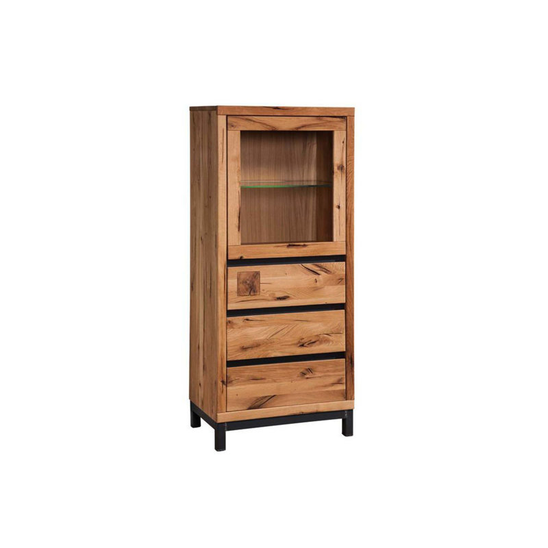 Villanders Display Cabinet, Natural