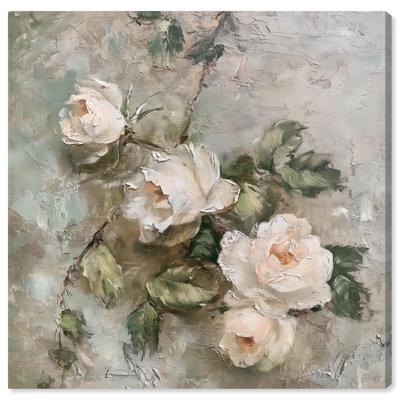 «Serenity on Worn Surface Canvas Farmhouse» par Art Remedy