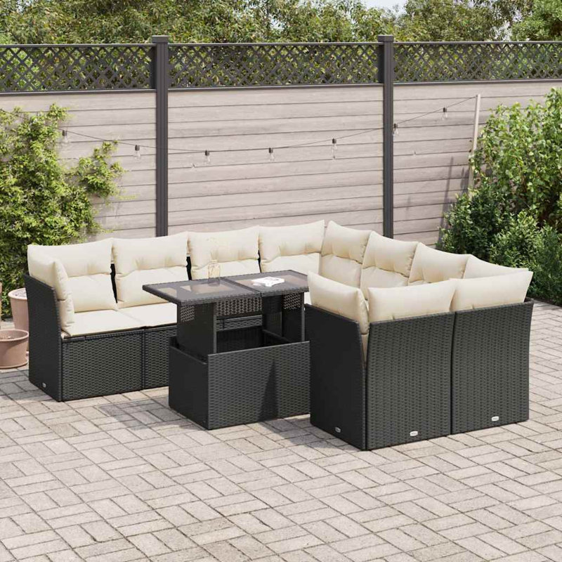 Ensemble de canapé de jardin Vidaxl