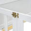 Lit plateforme simple avec porte-livres, porte, blanc-1932981227