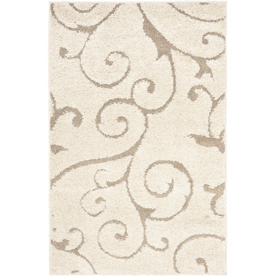 Atterberry Damask Area Rug