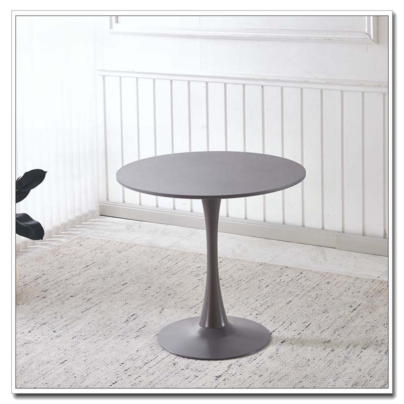 31.5"Dining Table for 2-4 people, Gray, 28.74"H x 31.5"L x 31.5"W, Gray