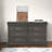 Georgenna Wooden 6 Drawers Double Dresser-305214721