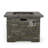 Altair Concrete Propane Fire Pit Table with Hidden Fuel Tank