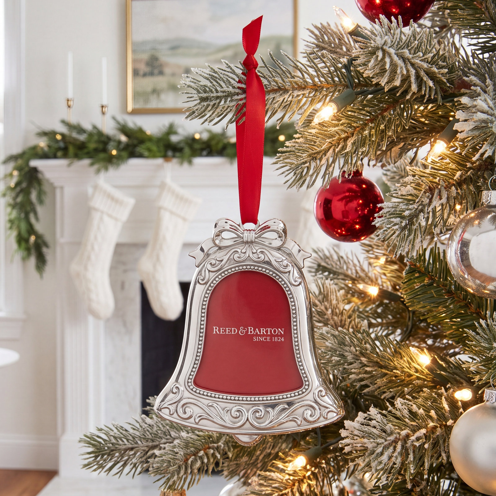 2022 Bell Frame Hanging Figurine Ornament