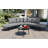 Ahmed Outdoor 2-Piece Half-Moon Curved Conversation Set with Cushions-344629537