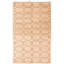 Tapis unique en viscose noué à la main 4 pi 11 po x 7 pi 11 po nouvel âge Iokua