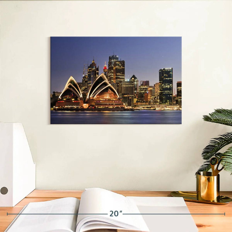 Sirci illuminé Sydney, H 8 po x l 12 po