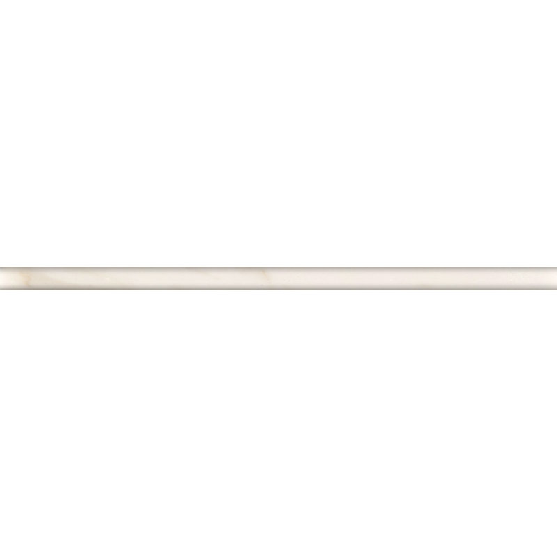 Calacata Oro 12" x 0.5" Marble Pencil Liner Tile Trim
