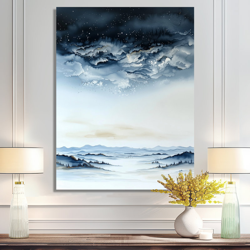Baulch - impression abstraite de paysages muraux