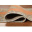 Tapis traditionnel orange en laine 3 x 5