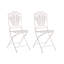 Bistro Set Kurz Metal Blue-124267005