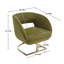 Fauteuil en velours de 28,74 po Agurne-615478492