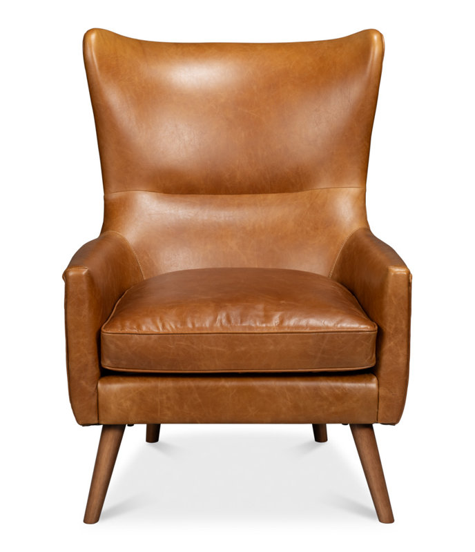 Fauteuil à oreilles rembourré Patron