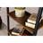Modern Solid Wood Bookcase In Walnut, For Small Spaces Living Room & Office, 23.06In W X 12.88In D 50.46In H 5 Tier Walnut Bookshelf, Office Areas,-123282140